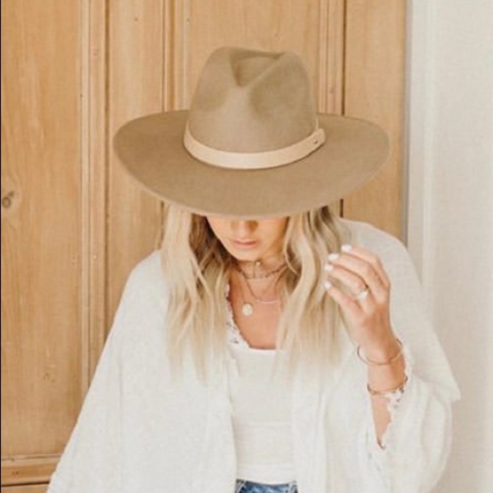 CJLA khaki felt hat
